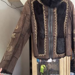 KRYOS 100% Fur Jacket  Made in EEC