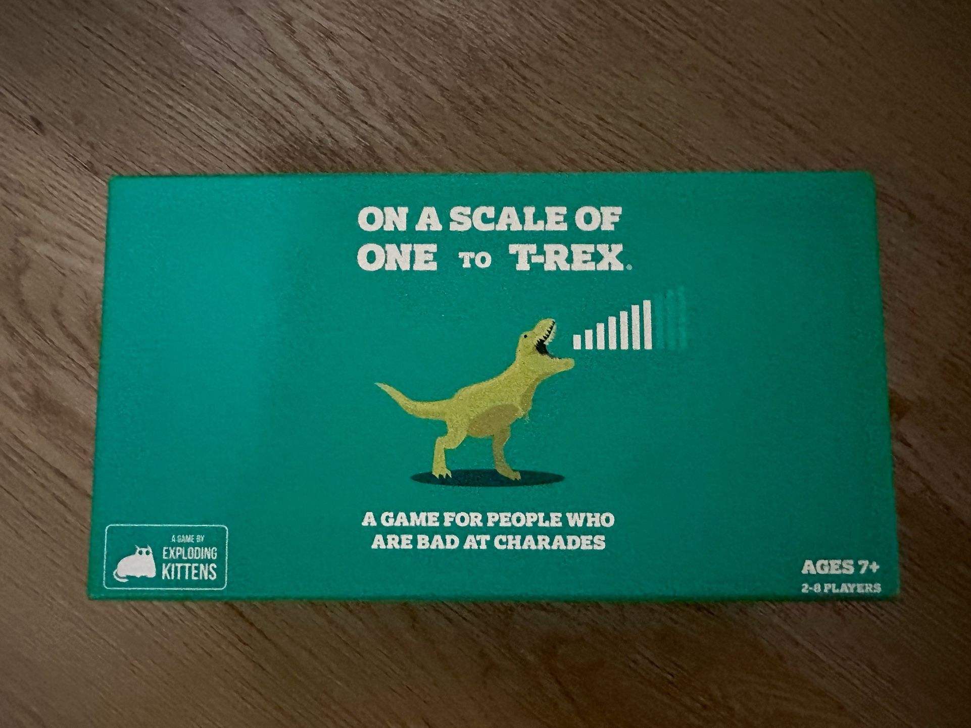 On A Scale Of One To T-Rex