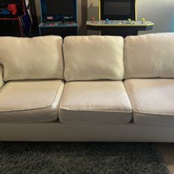 White Pottery Barn Couch