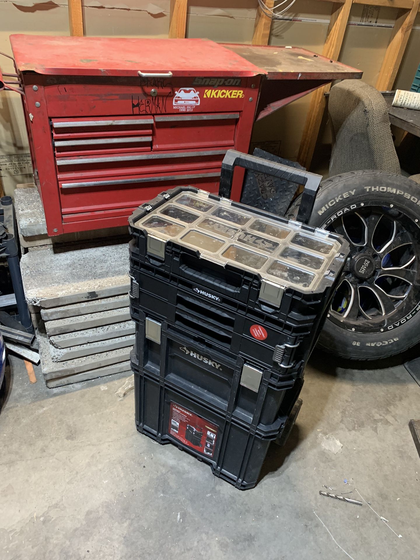 Husky Modular Storage Toolbox for Sale in Phoenix, AZ OfferUp