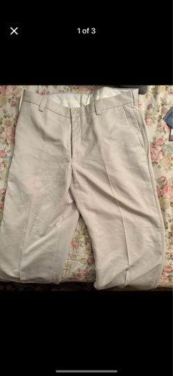 NEW Beige 34x30 Kenneth Cole Reaction Dress Pants