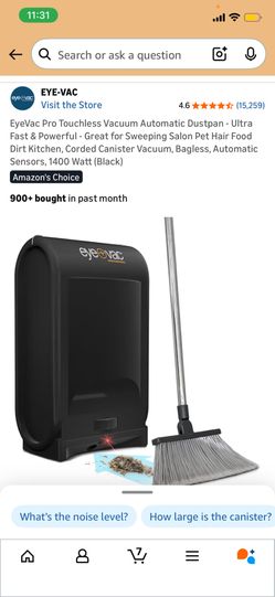 Vacuum Salon Automatically Touchless 