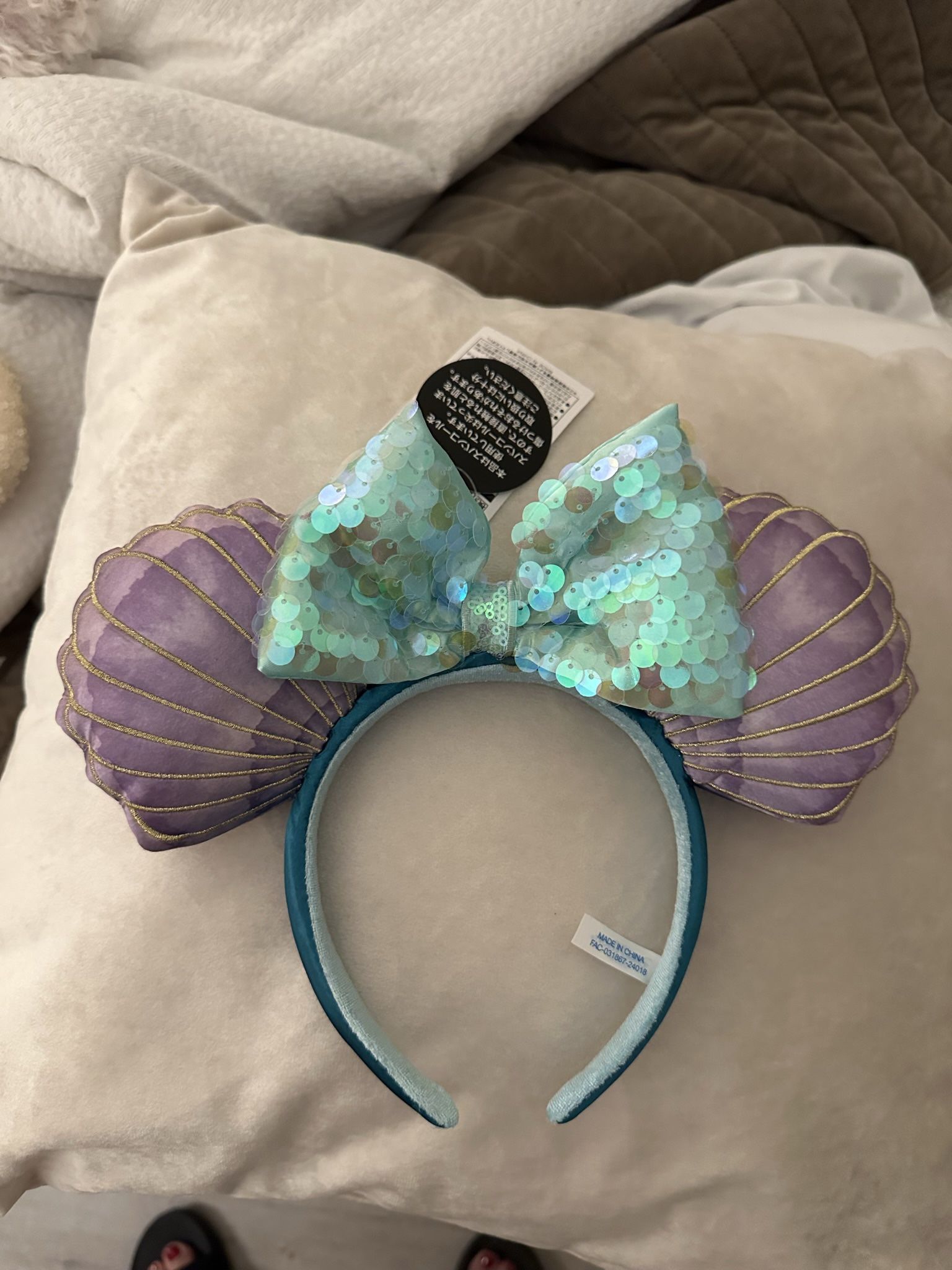 Disney Ariel Ears Tokyo Disney