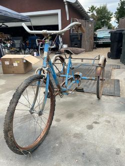 Robuck trike , 3 wheeler tricycle classic vintage project patina lowrider