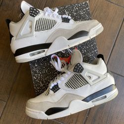 Air Jordan Retro 4s Military Black $150 FIRM