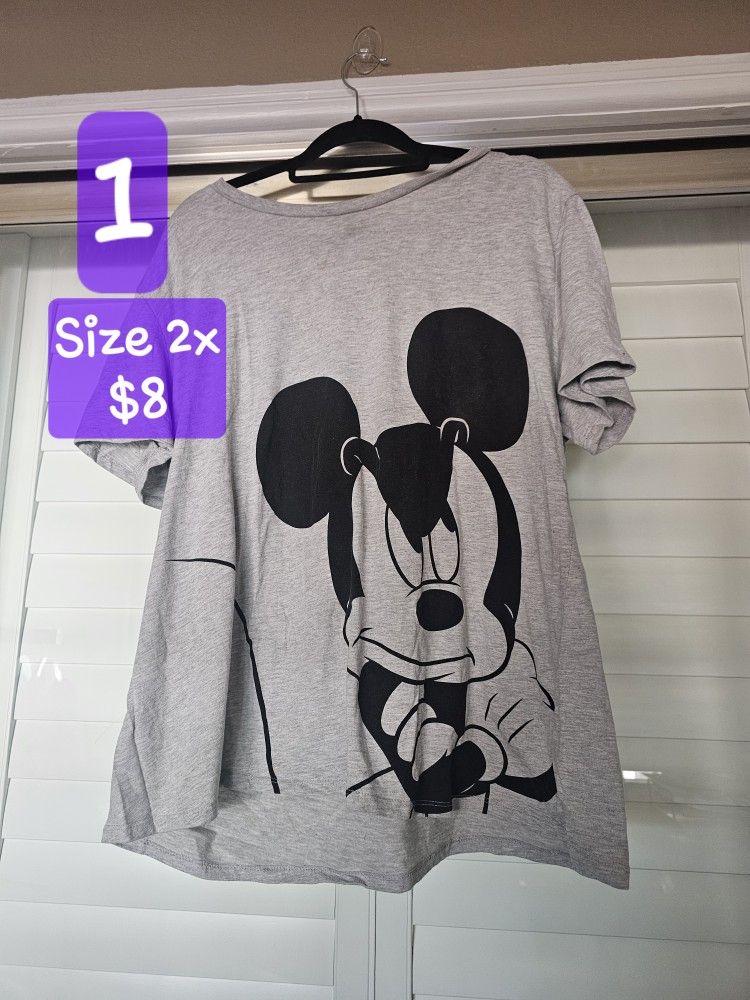 Disney Shirts Budle