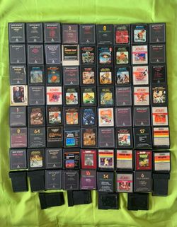 75+ ATARI 2600 ~ GAME LOT   •most missing end labels🔥            Less than $1.60 per game
