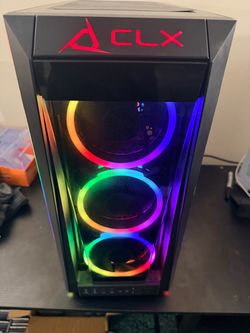 CLX Gaming PC Tower with RGB Fans