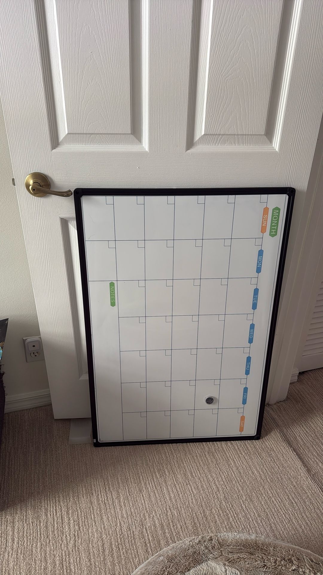 Magnetic Large Erasable Calendar