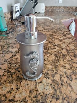 Soap Dispenser Brushed Nickel