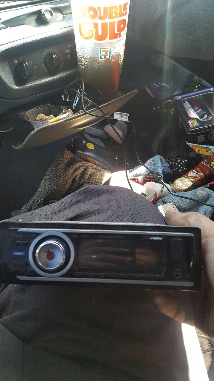 XD vision car stereo FM SD USB player