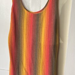 Small striped summer dress