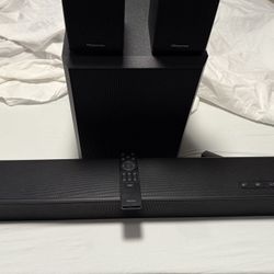 Hisense AX5125H 5.1.2Ch Soundbar with Wireless Subwoofer & Rear Speakers – Excellent Condition