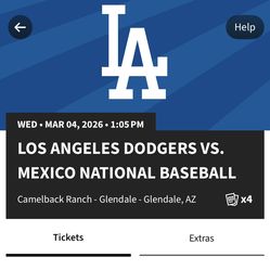 Dodgers vs Mexico section 120