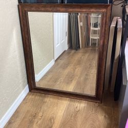 Solid Wood Mirror