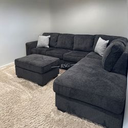 Color Options L Shaped Modular Sectional Sofa With Lounge Chaise Set ⭐$39 Down Payment with Financing ⭐ 90 Days same as cash