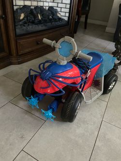 Spider-Man Kids Ride-On Electric Quad