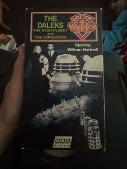 Dr who VHS