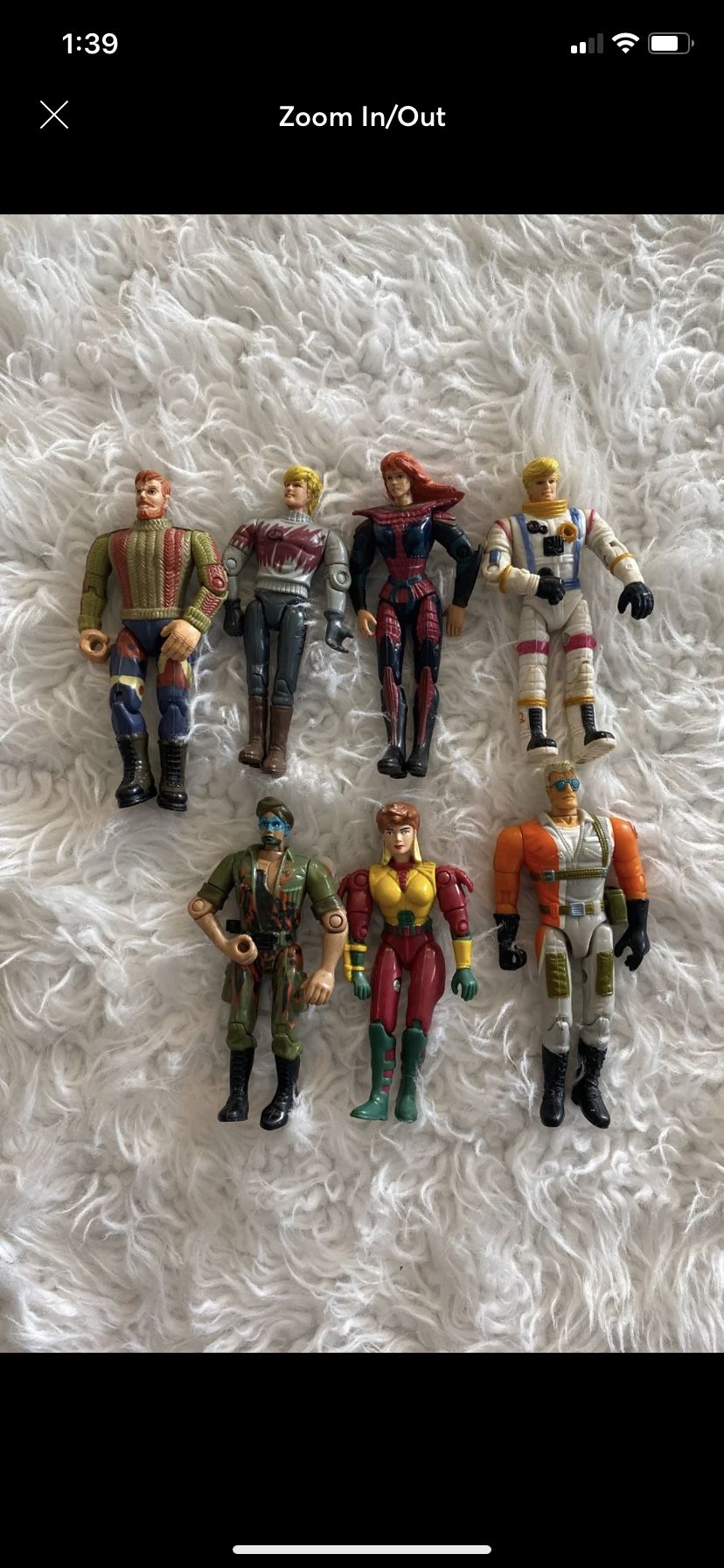 LOT 1996 Galoob The Real Adventures of Johnny Quest and others Action Figures Lot