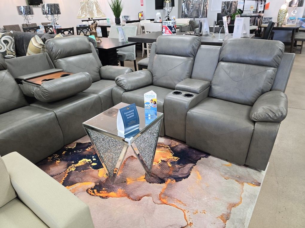 Sofa Love Seat 2pc Free Delivery