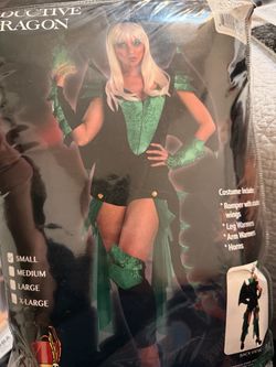 Seductive dragon costume