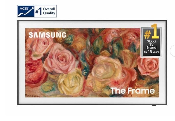 SAMSUNG 75"INCH THE FRAME TV LS03D