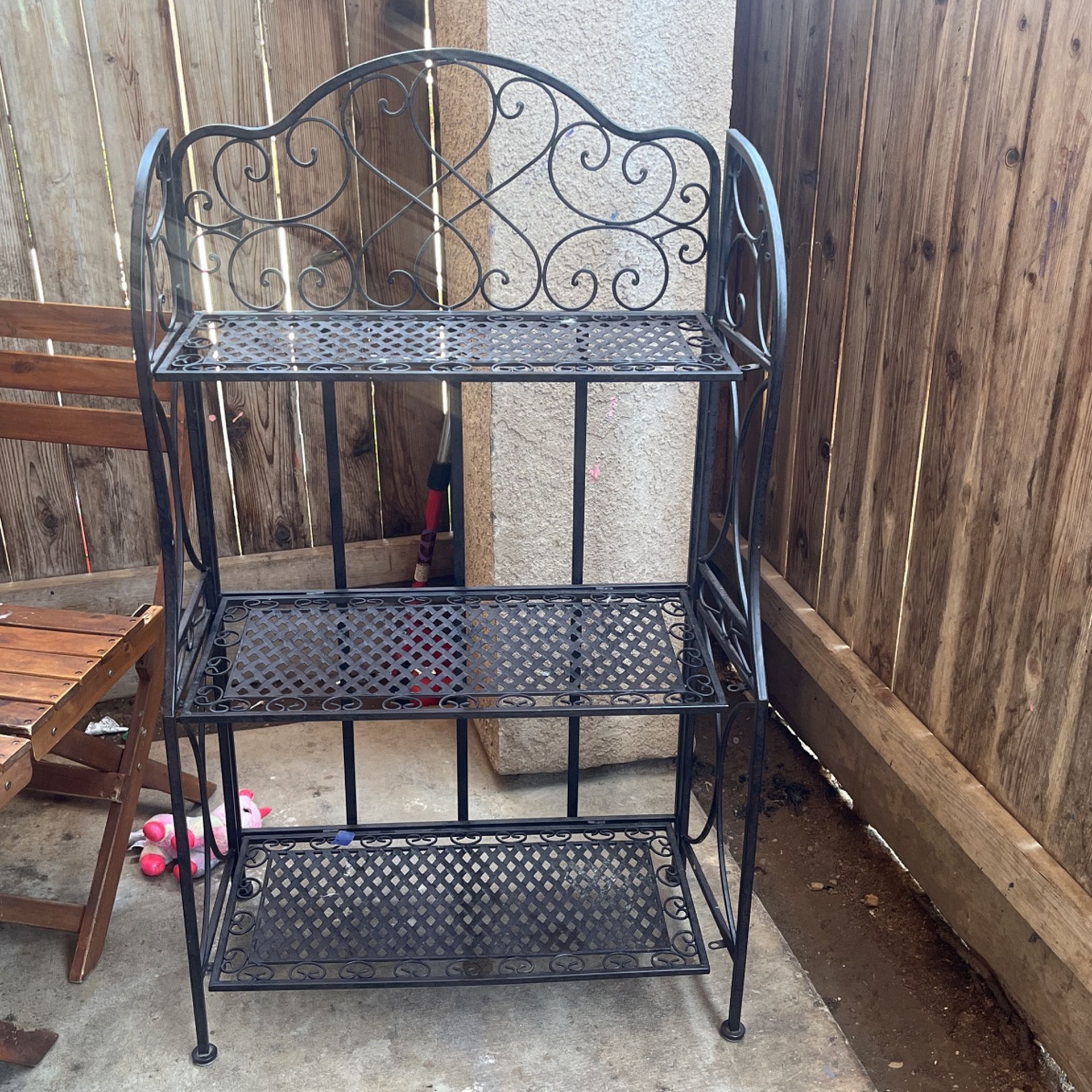 Metal 3 Tier Stand Bought At Hobby Lobby Paid 140 Asking 80
