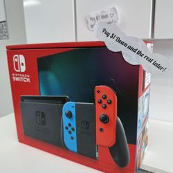Nintendo Switch OLED NEW - Pay $1 To Take It Home Today and pay the rest later.