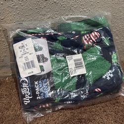 Boys 2 pack pajama pants and socks
