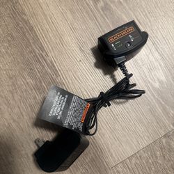 Black+decker charger