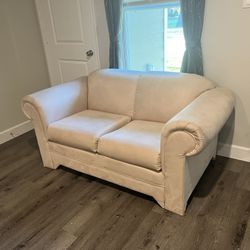 Loveseat Sofa (opens Up To A Bed)