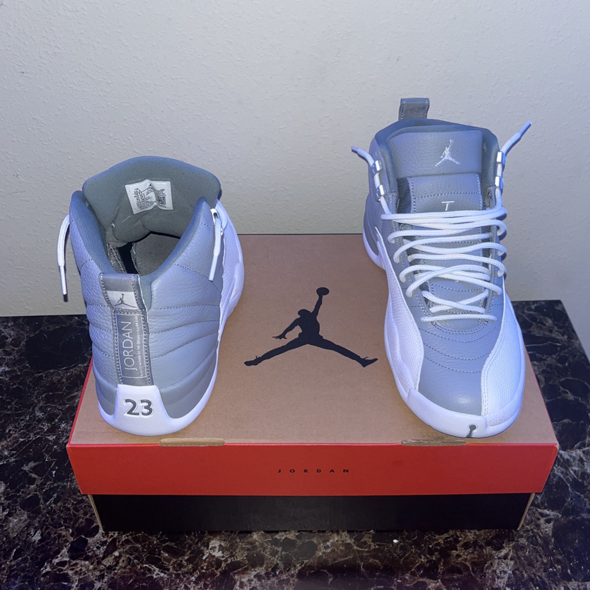 Jordan 12’s greys