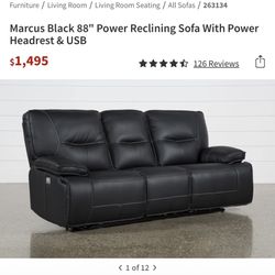 Free Working Recliner 