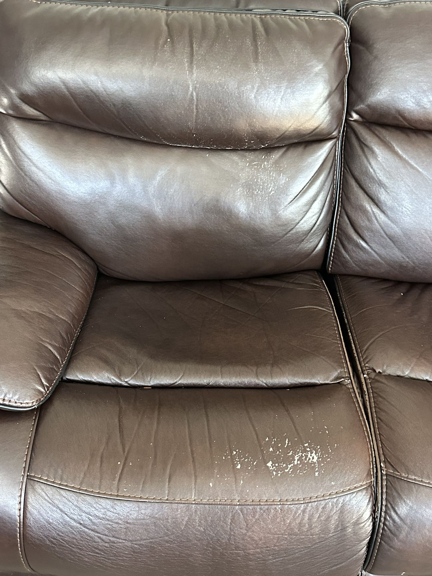 3 Seater Faux Leather Power Lift Recliner With USB Port
