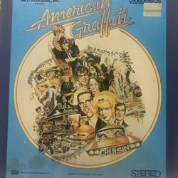 Vintage 1973 American Graffiti RCA Videodisc 