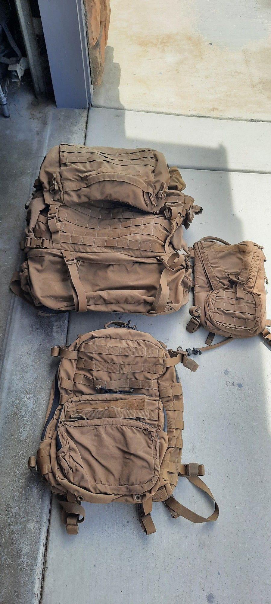 FILBE Main Pack, Patrol And Hydration Pack