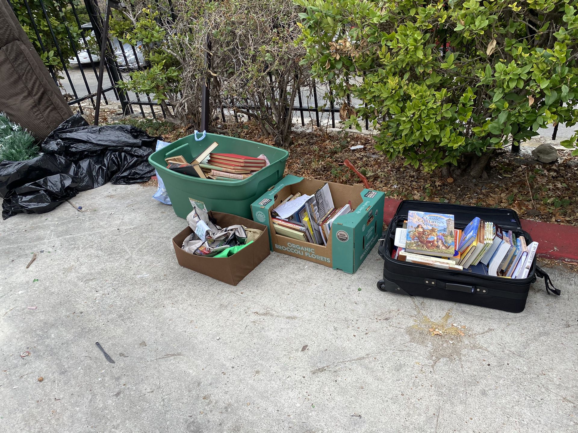 Free books at Icon apartments off of Patricia