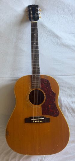 1964 Gibson J-50 Vintage Acoustic Guitar | Pro Setup by Rivington | Bone Saddle Conversion | Vintage HSC