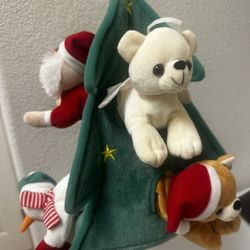Unipak Christmas Tree With Plushies!