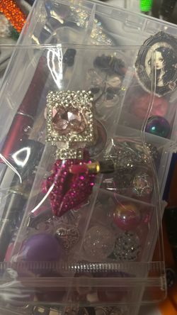 Rhinestone beaded beads for DYI and Decor Lot