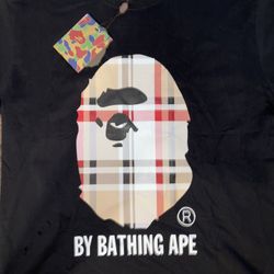 Bape Shirt Burberry Color 