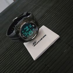 NEW ⌚ Men's Skechers Sport Watch With Timer Clock Stopwatch Alarm Waterproof New.