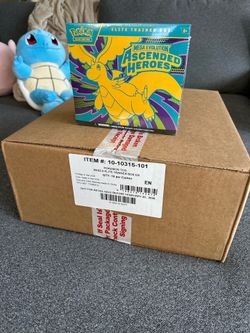 Ascended Heroes ETB Case - $1900 Firm (Only 2 left)