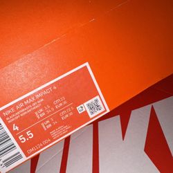Black Nike Air Max Impact 4