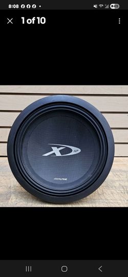 Alpine type X 12in dual 4 ohm