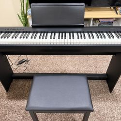 ( New ) Roland FRP-NUVOLA EX Digital Piano Bundle 