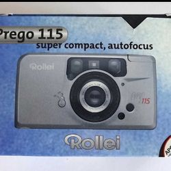 Rollei Prego 115 Super Compact, Auto Camera, Made in Germany
