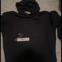 Black Essentials Hoodie 