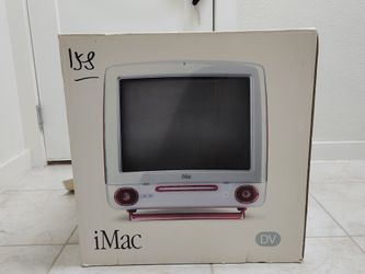 Vintage Apple iMac G3 DV Ruby Red Original Box Pristine Cond