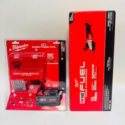 🚀 Fuel Milwaukee 5” Flathead Grinder + M18 5.0 Battery + Charger 
